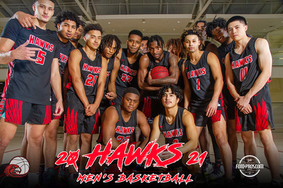 LPC Hawks men's basketball team.