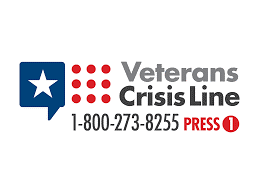 Veterans Crisis Line 1-800-273-8255