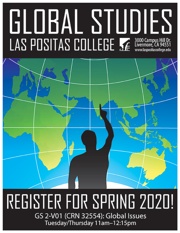 Register for Global Studies 1 Spring 2020.