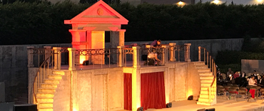 Evita outdoor stage