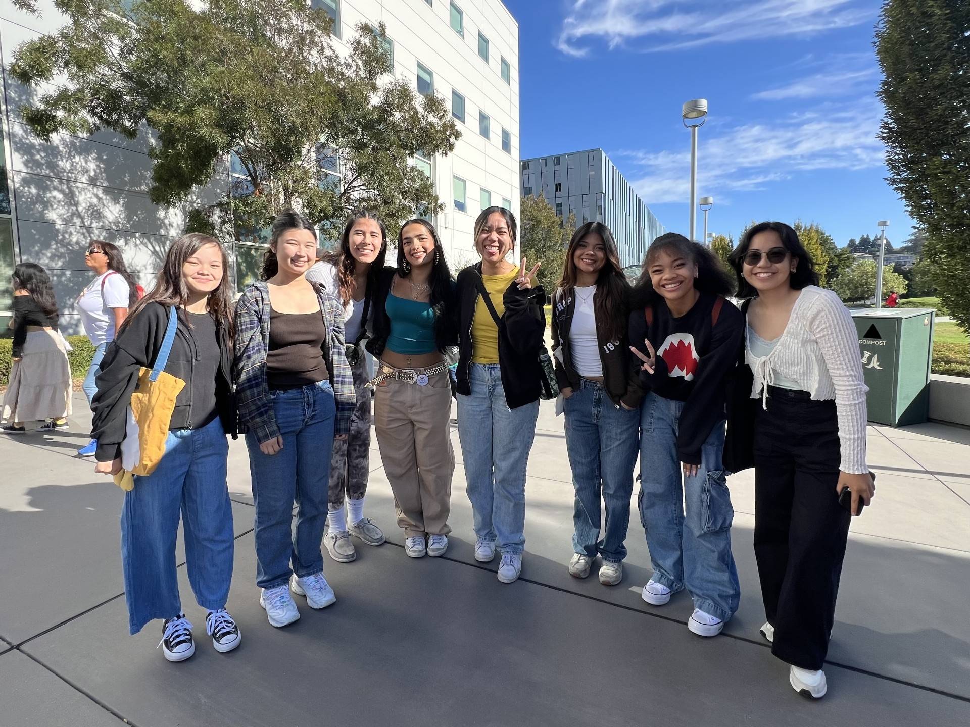 Students at CSU East Bay