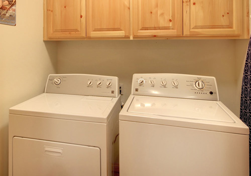 Laundry room.