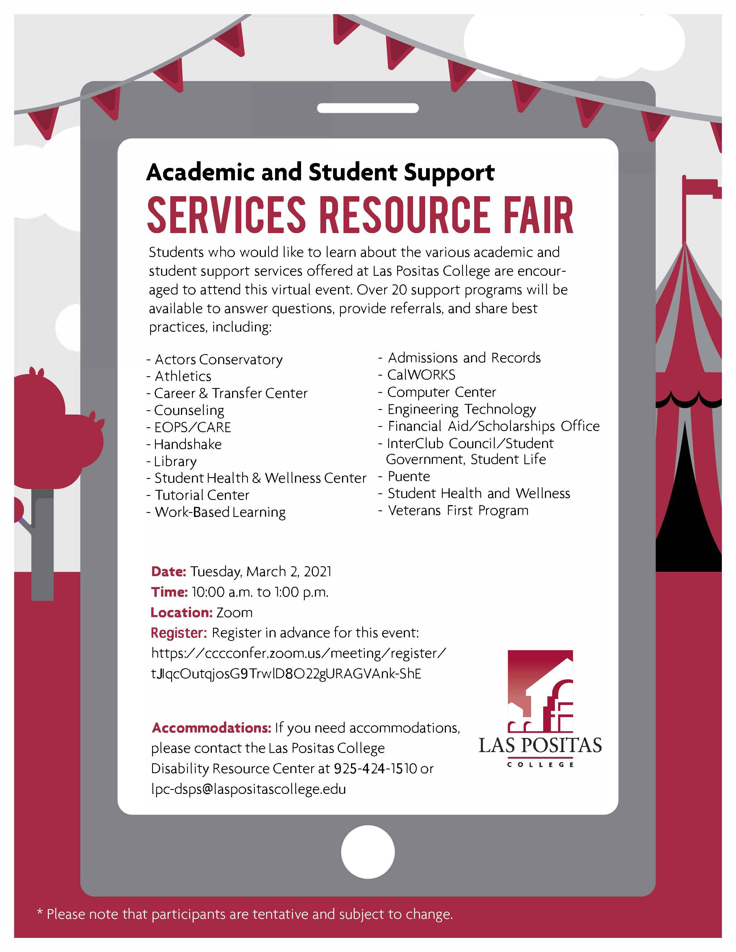 Resource Fair Flyer