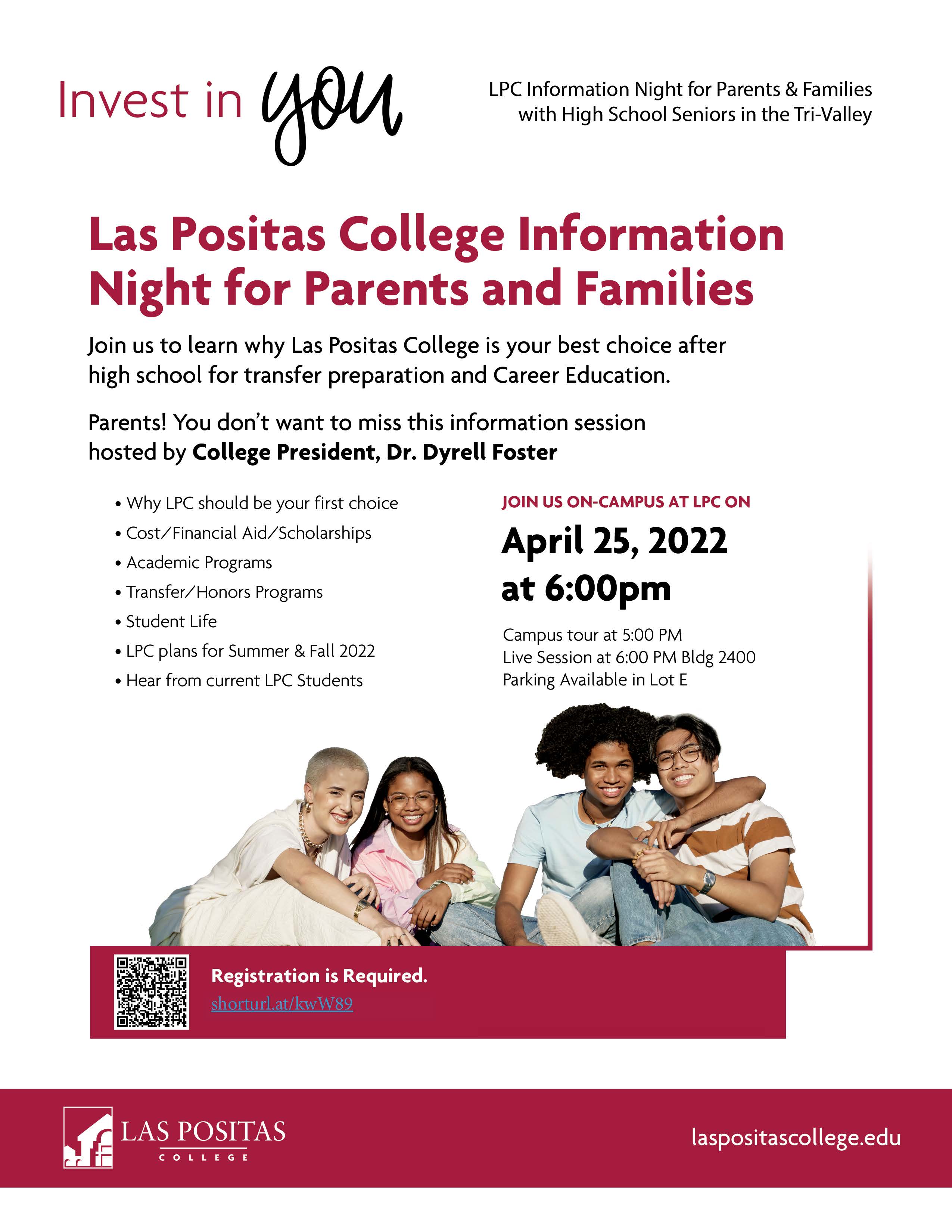 Parent Night Flyer