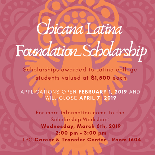 Chicana Latina Foundation Scholarship Workshop
