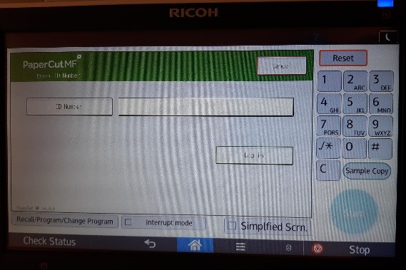 Ricoh 6 digit copy code