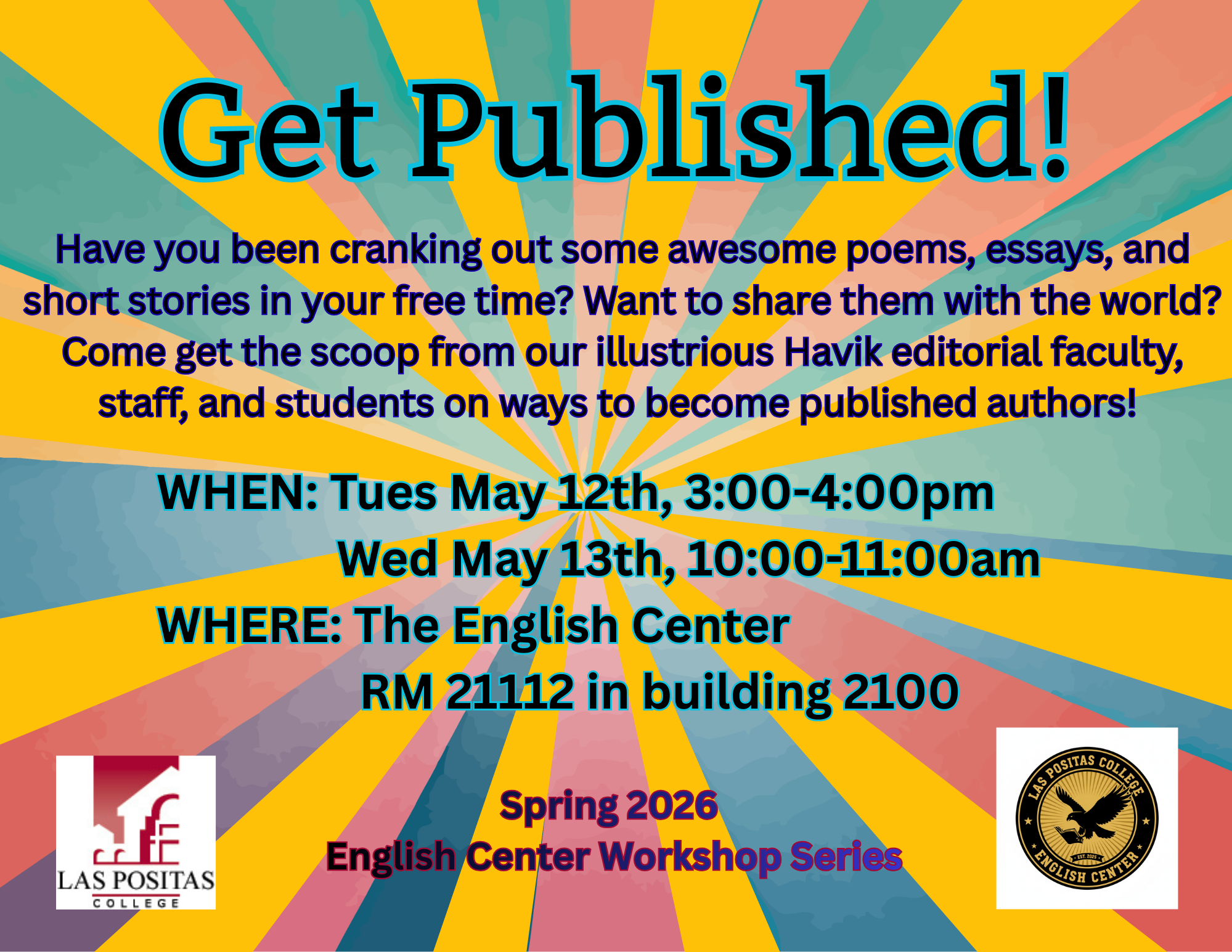 Get Published workshop flyer