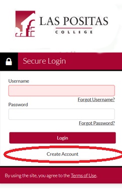 Create an account on Campus Logic