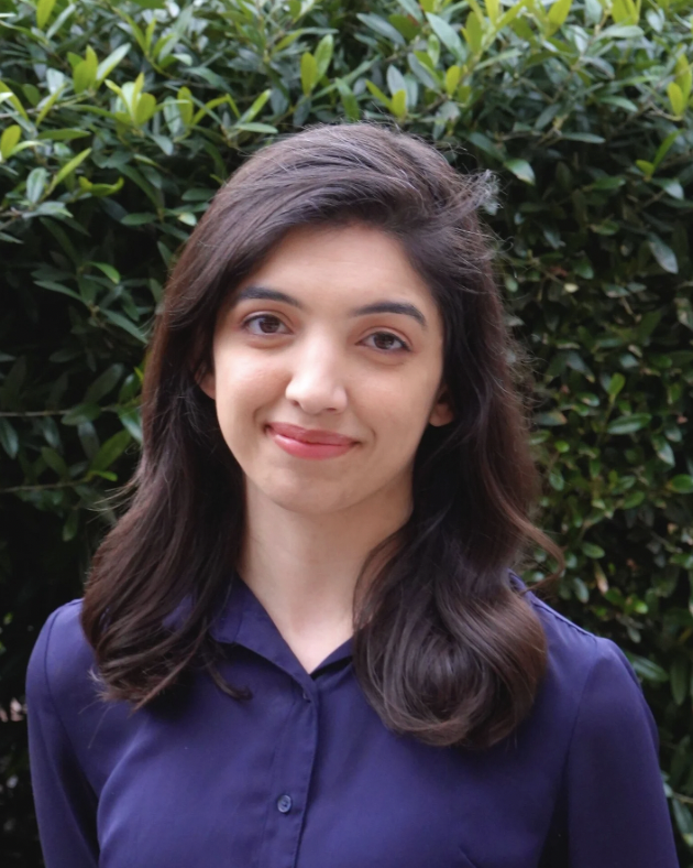 Bita Behzadi, a young woman with long dark hair