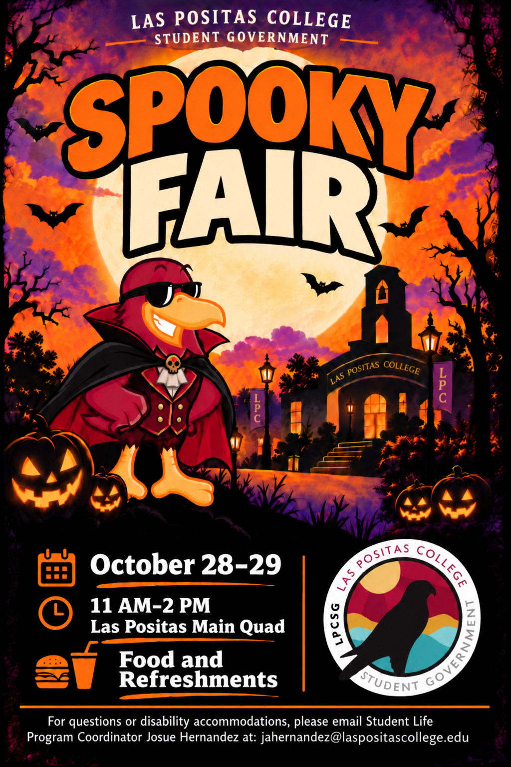 LPCSG Spooky Fair Flyer