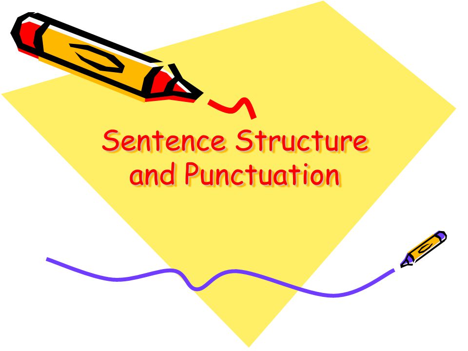 Sentence Structure