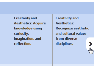 Here is where you will map your new course SLO to an institutional outcome(s)