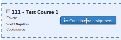 Drag and drop the assessment you just created into the course.