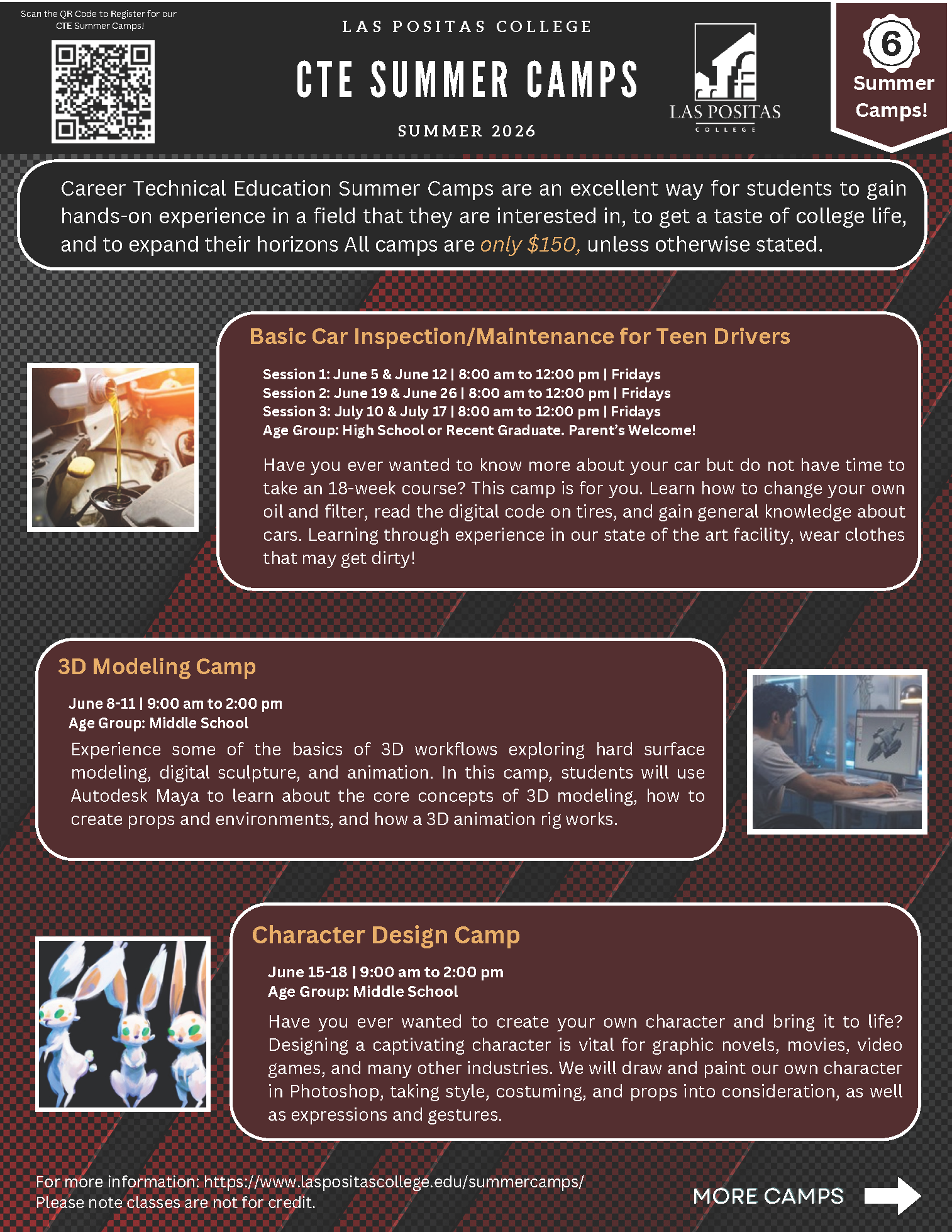 CTE Summer Camps Page 1