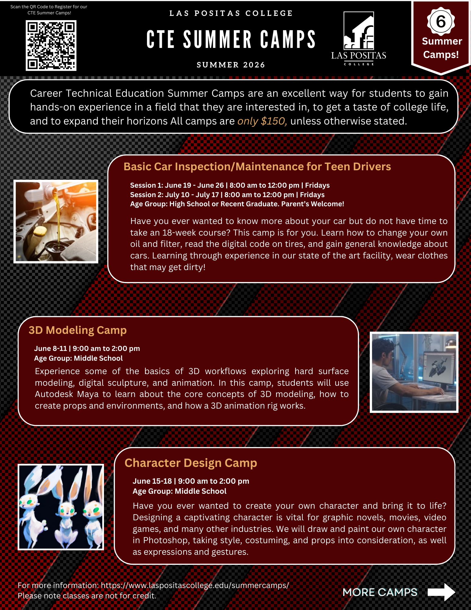 CTE Summer Camps Page 1