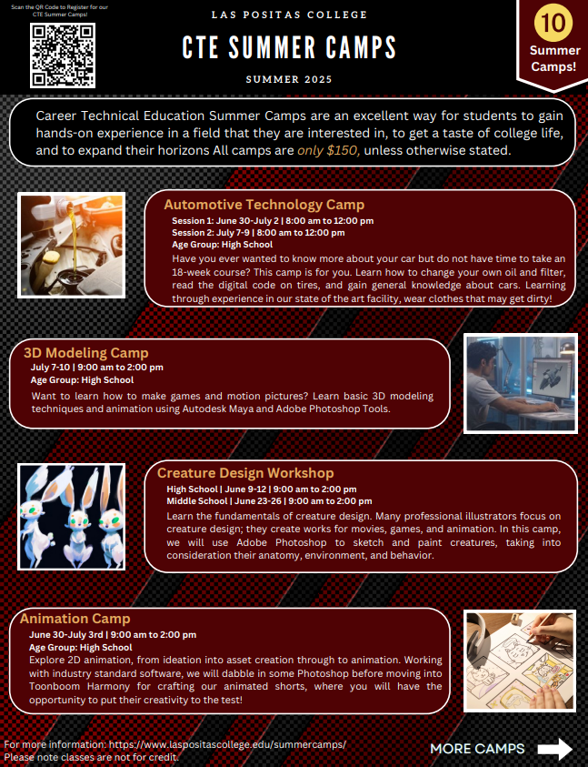 CTE Summer Camps Page 1