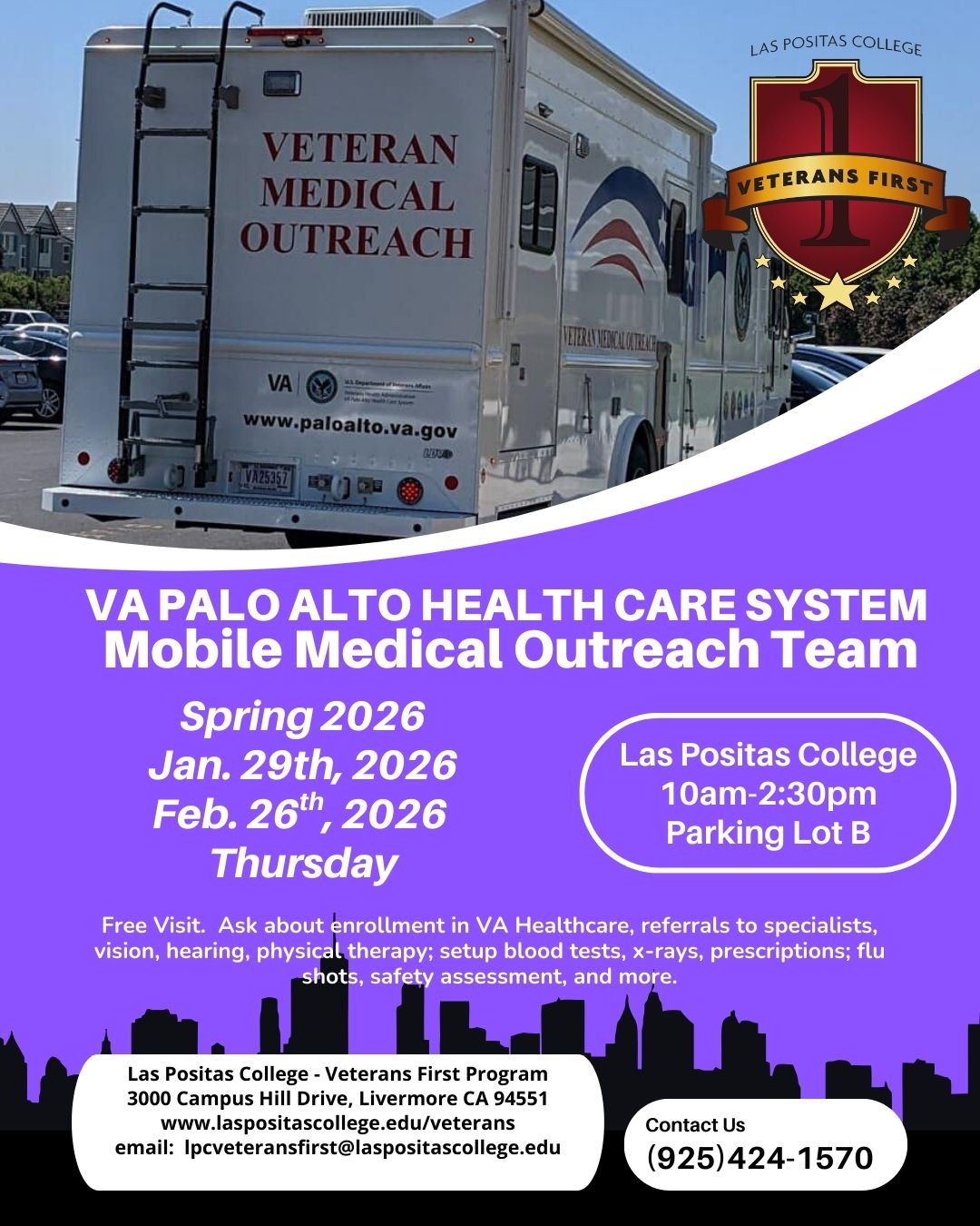 VA Palo Alto Medical Outreach Flier FA26 VA Palo Alto Medical Outreach