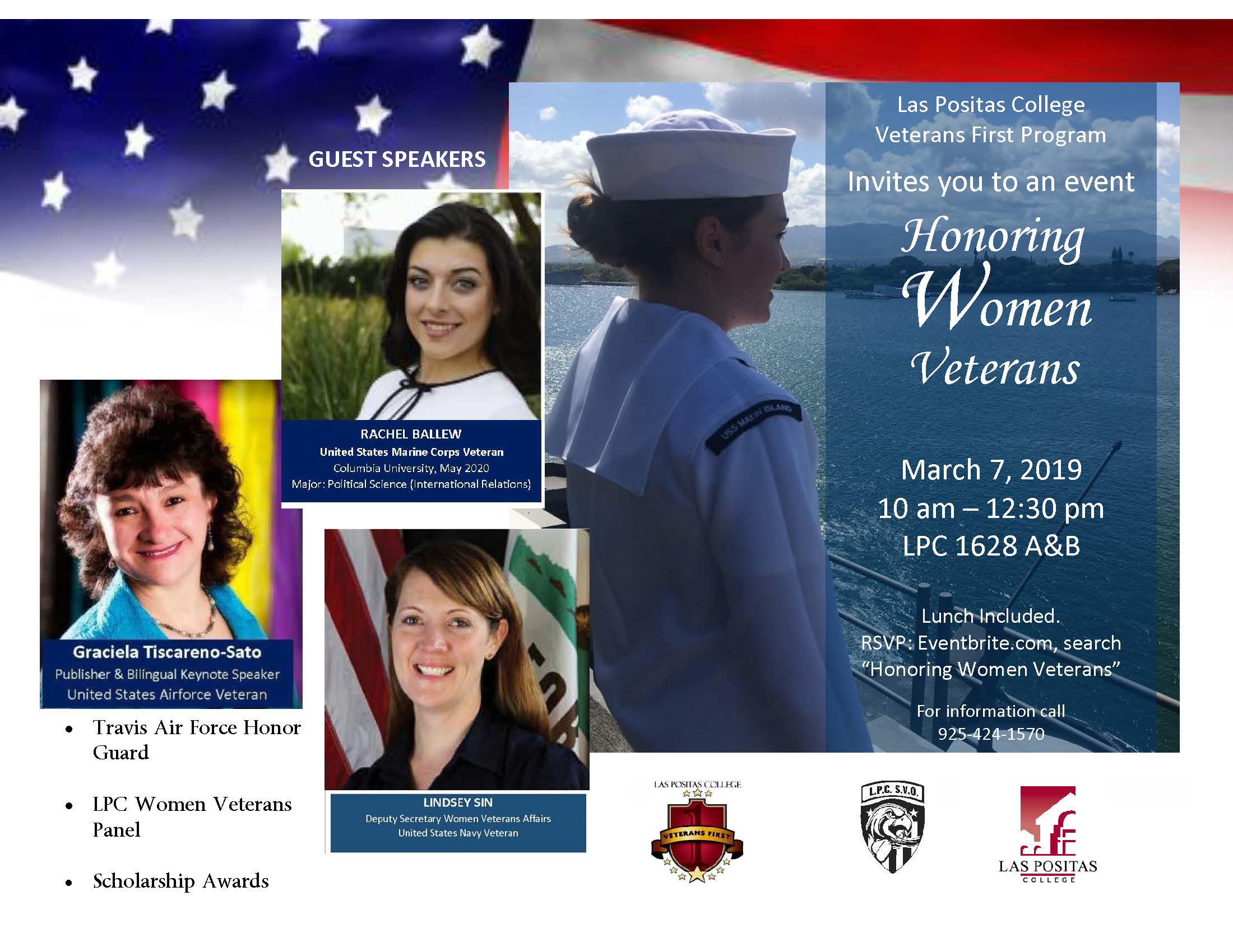 Honoring Women Veterans 2019 Flier